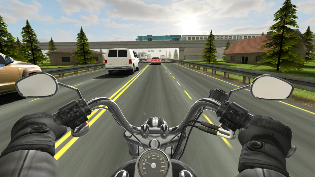 Traffic Rider artwork from the official Google Play listing